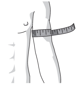 shoulder measurement Ортез на плечевой сустав OmoTrain